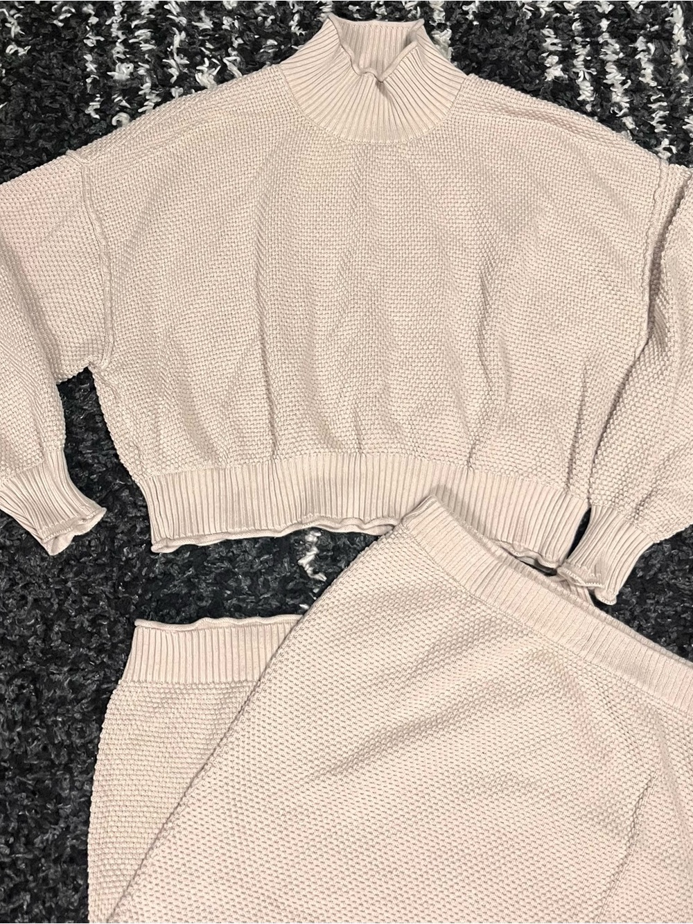 Free People Beach XL Hailee Sweater Skirt Set Slouchy, Oversized - Picture 3 of 8